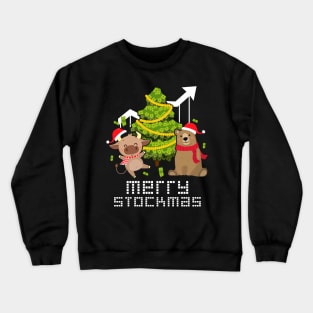 Stock Market Trading Men Kids Women Stocks Ugly Christmas Crewneck Sweatshirt